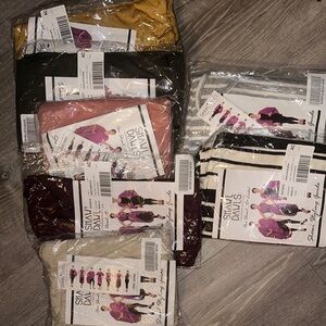 Multiple looks with one shawl. Fits s-xl. Price for one. New. Never worn.